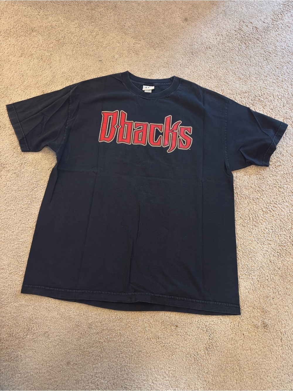 Vintage Randy Johnson Arizona Diamondbacks Short-Sleeve Crewneck T-Shirt XL